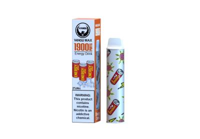 China OEM 1900Puffs Disposable Vape Device Energy Drink Pod Electronic Cigarette 6.0ml for sale