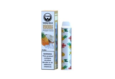 China 950mah Disposable Vape Device Unrechargeable Pineapple Coconut for sale