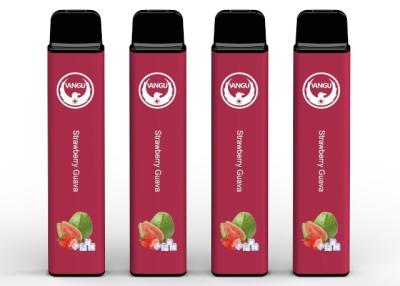 China 850mAh E Liquid Disposable Vape Pen 1600 Puffs Strawberry Guava Favor for sale