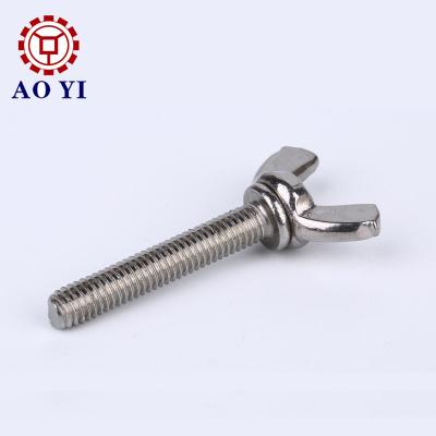 China Chinese Throttle Manufacturer Supply Din316 Stainless Steel Throttle Wing Bolt OEM Throttle Wing Screw for sale