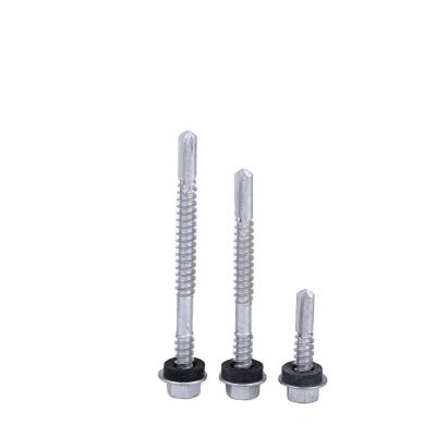 China Hex Head Flat /Tapping Self Drilling Capping EPDM Washer Screws for sale