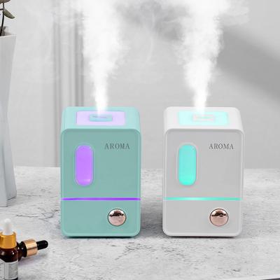 China Wholesale Custom Ultrasonic Aromatherapy Essential Oil Air Aroma Fragrance Diffuser + Logo Mini Usb Humidifier Led Light Air Freshener for sale