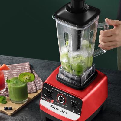 China Silver Fufu Machine Top Quality Electric Multifunctional Blender Powerful Motivation Peak 3000W Vegetable and Fruit Blender for sale