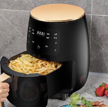 China Thermostatically Better Household Air Healthy Oil Free Heating Automatic Non-stick Oil Free Electric Cooking Fryer for sale