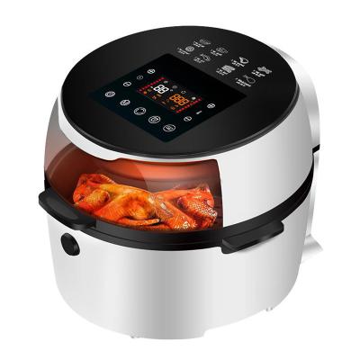 China Kitchen Air Fryer Household Kitchenware Commercial Oil Free Cooking Electronic Electric Deep Fryers for sale