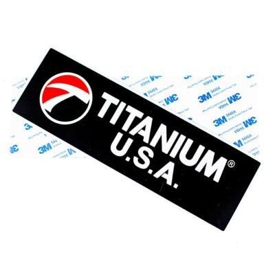 China Cheap waterproof PVC thickening price stickers, labels, nameplates, 3M thick rubber labels, outdoor signs for sale