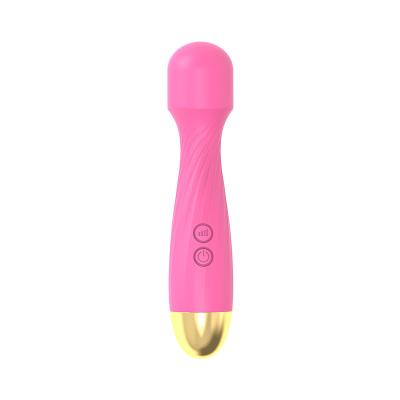 China Silicone Factory Wholesale Female Sex Toys Handheld Magnetic Suction Charging Waterproof Rechargeable AV Wand G Spot Women Vibrator for sale