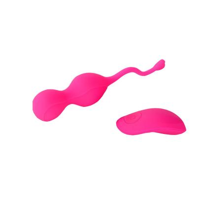 China Wireless Controller Supply More Freedom Hot Sale Silicone Egg Vibrator Kegel Exercise Ball Rechargeable Remote Control Liquefied Anal Vibrating Toys For Women for sale