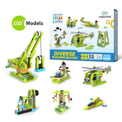 China Building Toy Makerzoid STEM Building Blocks for Kids 6+ Years, 100+ Models in 1, Educational Toys for Boys and Girls Age 4+ for sale