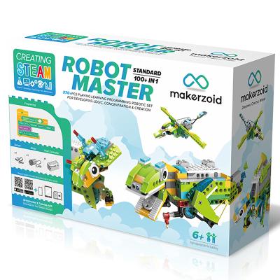 China building toy STEAM NEW] [programming building block sets (standard) robot master, coding blocks robot toys for sale