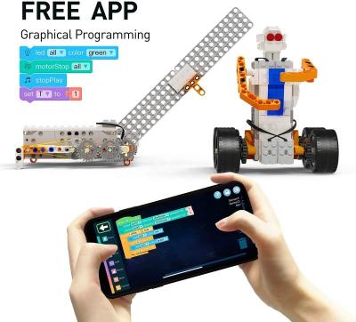 China Building toy STEAM programming building block robot educational toy for kids, 26+-in-1, coding learning, great gift for kids for sale