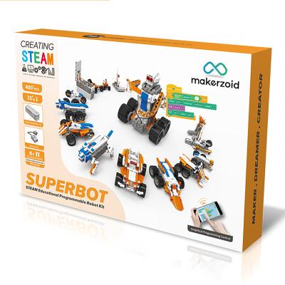 China Building Toy Makerzoid STEAM Programming 26-in-1 Building Block Set Robot Educational Building Kit For Kids for sale