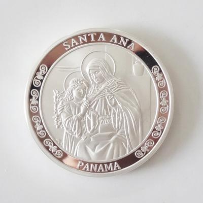 China Professional Europe China Factory Production Silver Coin Gift Custom Metal Souvenir for sale