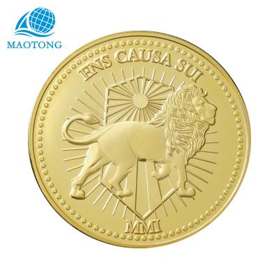 China Custom Europe Souvenir Silver Gold Coin, Gold Silver Coin Custom, Commemorative Challenge Metal Coin for sale