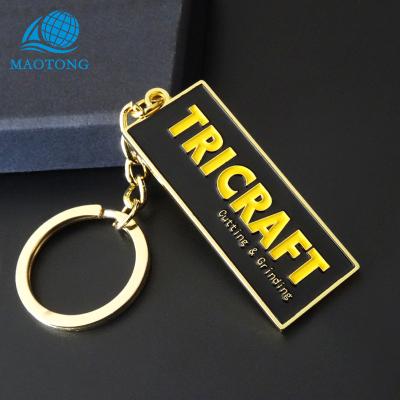 China Custom high quality exquisite commemorative soft brand enamel gift promotion metal key chain for souvenir for sale