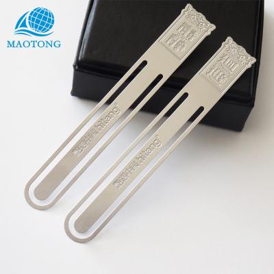 China Cheap China Manufacturer Metal Custom Standard Size 3D Bookmark With Your Personal Design for sale