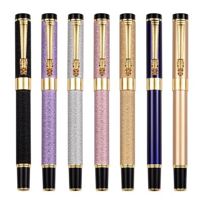 China Promotional Design Pen Business Classics Dragon Gift Heavy Metal Heavy Metal Fountain Pen New for sale