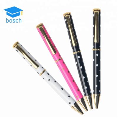 China Promotional Custom Pen Popular Style Heat Transfer Pens Full Color Printed Metal Ball Pen for sale