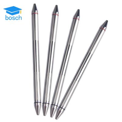 China office & School Promo Pen Double-end Metal Printing Logo Ballpoint Pen Cross Ballpoint Pen for sale