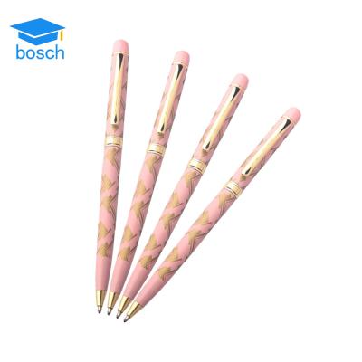 China Custom Custom Pattern Ballpoint Pen Heat Transfer Gift Pens Metal Full Color Printed Ballpoint Pen for sale