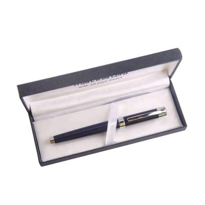 China Office& school pen; promotional pen CARBON FIBER TIP PEN/GIFT BOX METAL ROLLERBALL PEN for sale