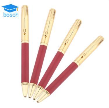 China office & School Pen Hand Writ Pen OEM Gift Pens Handsome For Men's Leather And Metal Ball Pen for sale