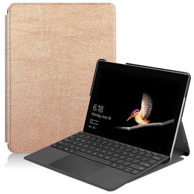 China Surface Go Case, Slim Light Smart Cover Stand Hard Shell for Microsoft Surface Go 2018 with Surface Pen Holder for sale