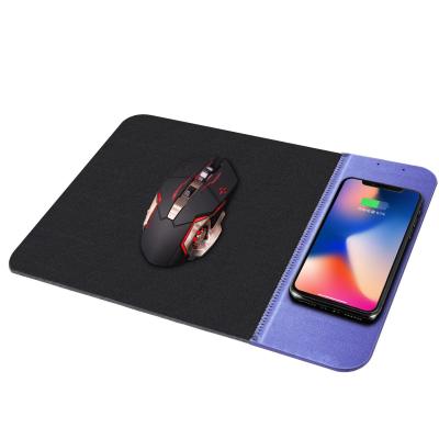 China Wireless Charger QI Wireless Charging Mouse Pad for Galaxy S9 S10,iPhone 8,X,XS for sale