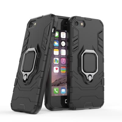 China Armor Shockproof Case For iPhone 5 5S 5C Finger Ring Holder Phone Cover Coque for sale