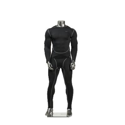 China Hot Sales Plus Size Plus Size Clothes Fiberglass Powerful Standing Strong Muscle Full Body Male Mannequins for sale