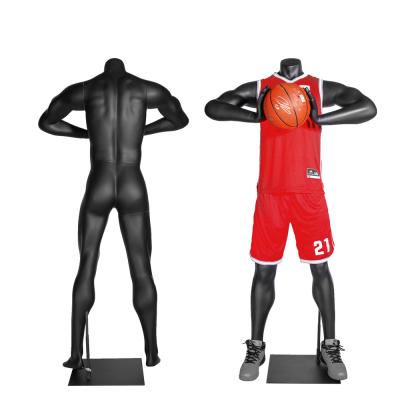 China Modern Standing Plus Size Basketball Sports Male Mannequin For Store Windows for sale