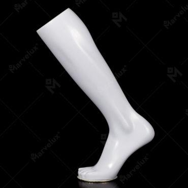 China Fiberglass Plus Size Mannequin Foot Model Display For Sock for sale