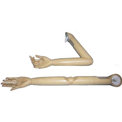 China Wholesale Inflatable Wooden Mannequin Arms And Hands Flexible Joint for sale