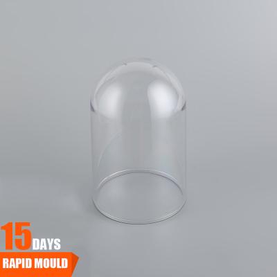 China Custom Clear Plastic Christmas Lampshade Mold For LED Light Plastic Injection Molding Housing for sale