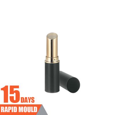 China Plastic Cosmetic Jar Curing Custom Round Lipstick Tube Custom Lipstick Tube High Grade Bevel Lid Lipstick Tube for sale