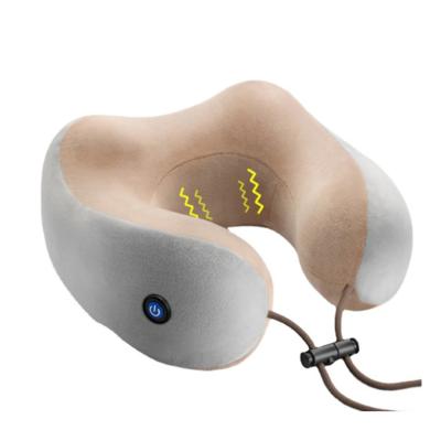 China Dropshipping Portable Wireless Electric Cervical Pillow Neck And Back Massager Pillow Massager for sale