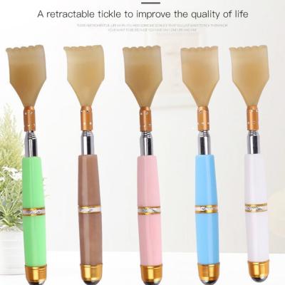 China New Popular Handheld Itch Massager Body Grasp Relax Telescopic Scraper Muscle Back Scratcher Massager for sale