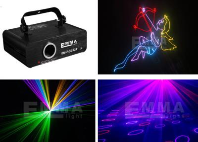 Cina mini manifestazione della luce laser di animazione di 600mw Rgb con controllo della carta Dmx/di Ilda/deviazione standard in vendita