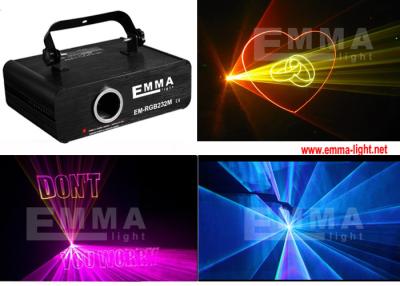 China 1 Watt Sound Control Dj Laser Lights Suitable For Windows Xp And Windows 7 for sale