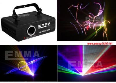 Cina 1000mw una luce laser dell'interno 3d/2d da 1 watt con il suono - controllo in vendita