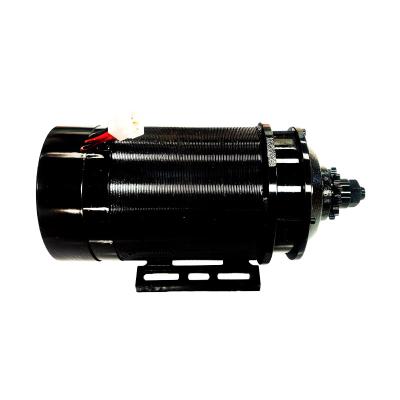 China 3000W 4kw 4000W 5kW 7KW ACDC Brush DC Motor 220V 50Hz 1kW 2kW 3KW Totally Enclosed Reduction DC Electric Motor for sale