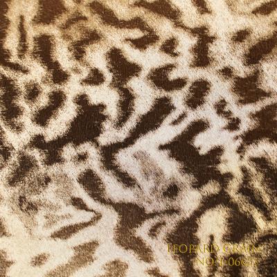 China Customized Metallic Wrapping Paper Sun Resistant With Leopard Grain for sale