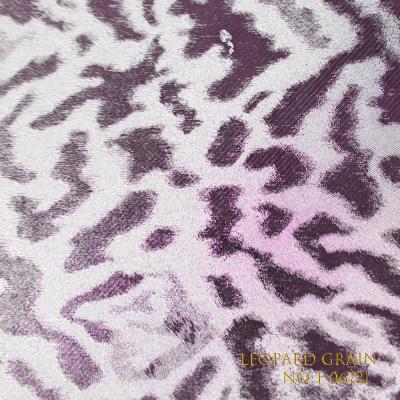 China Leopard Grain Metallic Paper For Invitations And Packaging for sale