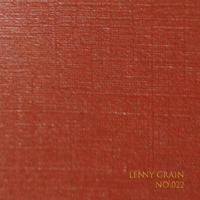 China Elegancia discreta con papel de cuero para envases artesanales con Lenny Grain en venta