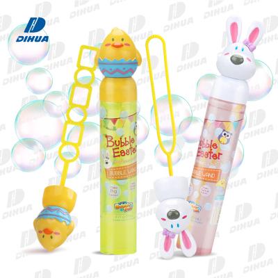 China Small Bubble Wand Kids 10in Bubble Wand For Kids 6 Ounces, 2 Kinds Asst Outdoor Activity Cute Design Bubble Blowing Toy Bubble Wands For Girls Toy for sale