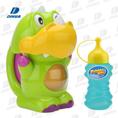 China Lightweight Portable Original Cute Animals Design Dinosaur Bubble Machine Battery Operated Handheld Toy for Outdoor Kids and Toddlers for sale