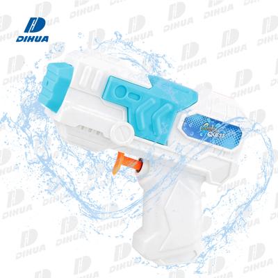 China Colorful Summer Pistol Water Gun Outdoor Game Set 11cm Water Spray Squirt Toy Promotional Water Pistol For Kids for sale