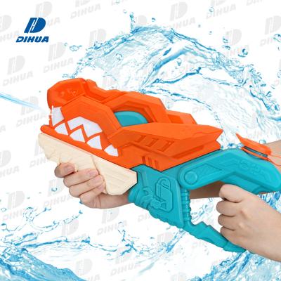 China Powerful Toy Dinosaur Shape Plastic Water Gun Kids Summer Shooting Super Battle Soaker Water Guns Summer Shooting Water Game for sale