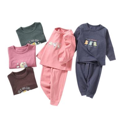 China Others Hot Sale Soft Material Lovely Keep Warm Children's Leisure Underwear Set for sale