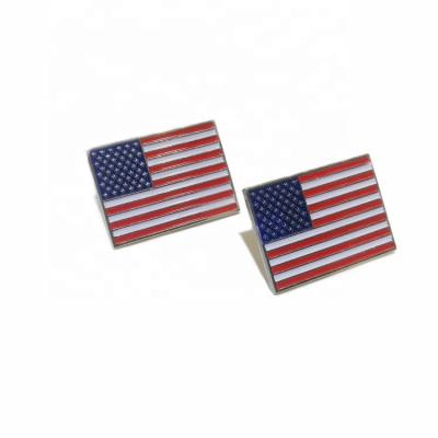 China Custom Europe Your Own Logo Bulk American Country Cross Logo Bulk American Country Cross Logo Pin Badge Wholesale Metal USA Place Flag Lapel Pin for sale